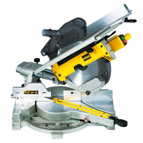 DEWALT D27111 - Pilarka ukośna z funkcją pilarki stołowej