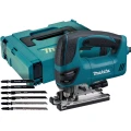 MAKITA 4350FCTJ - Wyrzynarka z podcinaniem z walizką MAKPAC + brzeszczoty