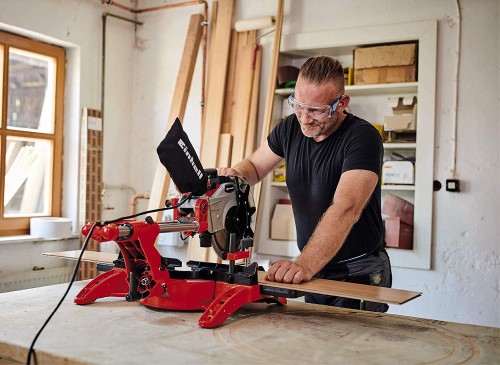 EINHELL TC-SM 2534/1 DUAL - Piła ukośna z posuwem 250 MM