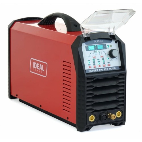 IDEAL EXPERT TIG 220 AC/DC PULSE W- Spawarka inwertorowa TIG z chłodnicą