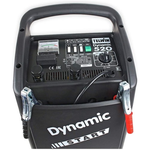 TELWIN DYNAMIC 520 - Prostownik z rozruchem 12/24V