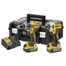 DEWALT DCK266P2T - Zestaw combo DCF887 + DCD796