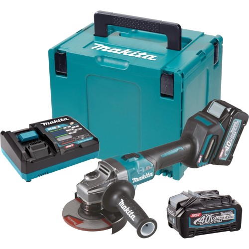 MAKITA GA005GM201 - Akumulatorowa szlifierka kątowa 40 V 125 MM