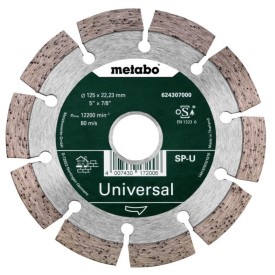 Metabo 624307000 - Diamentowa tarcza tnąca SP 125x22,23 mm