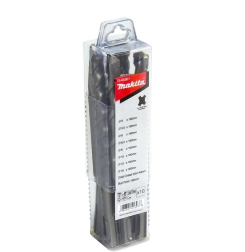 Makita  D-46361 - Zestaw wierteł i dłut SDS-PLUS 10 szt