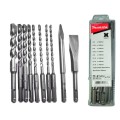 Makita  D-46361 - Zestaw wierteł i dłut SDS-PLUS 10 szt