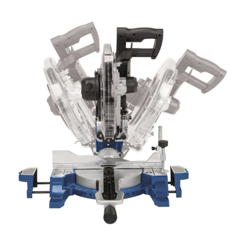 Scheppach HM140L - Piła ukośna z posuwem 305 MM z dodatkową tarczą