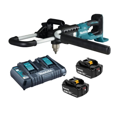 MAKITA DDG460T2X7 - Akumulatorowa wiertnica glebowa 2x 18 V