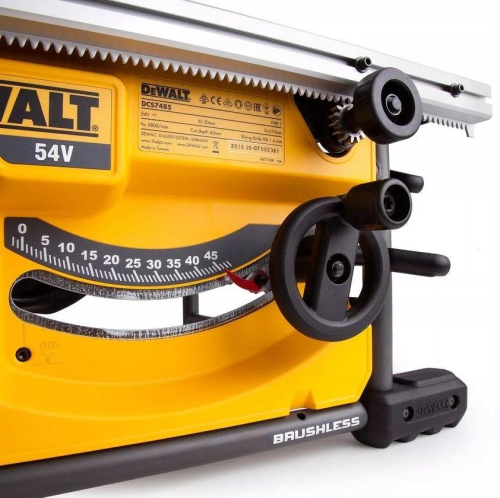 DeWalt DCS7485N - Akumulatorowa pilarka stołowa 54 V