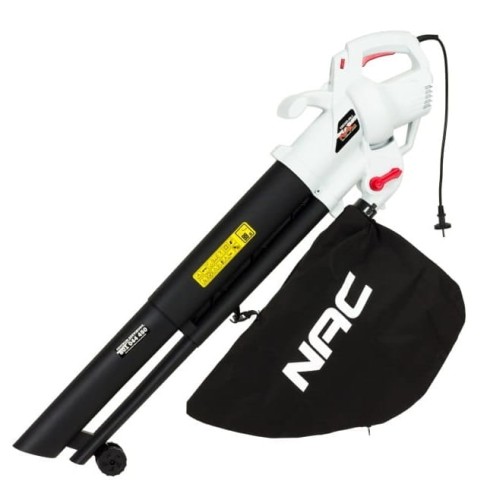 NAC VBE320-AS-J - Dmuchawa do liści z zestawem do odkurzania