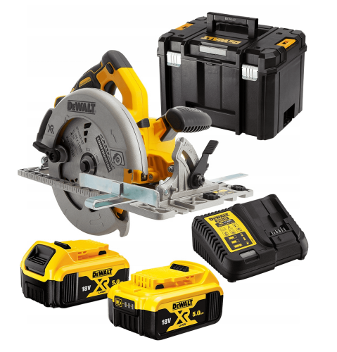 DeWalt DCS572P2 - Akumulatorowa Pilarka tarczowa 184 mm