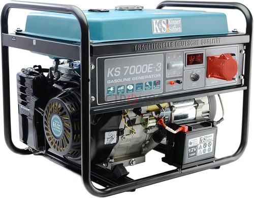 KöNNER&SOHNEN KS 7000E - 3 - Agregat prądotwórczy 3-fazowy z elektrycznym startem 400/230V