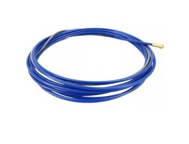 Prowadnik drutu w uchwycie spawalniczym MIG niebieski do spawania stali 0.8 mm 5m