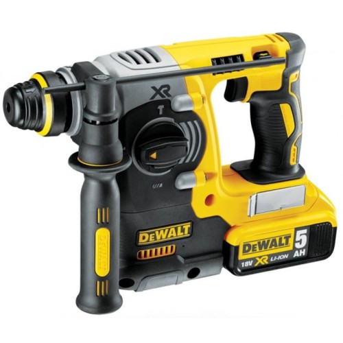 DeWalt DCK422P3 - Zestaw combo szlifierka kątowa 125 mm + wiertarko-wkrętarka + zakrętak udarowy + młotowiertarka