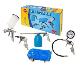 AIRPRESS 45893 - Zestaw 5 akcesoriów pneumatycznych