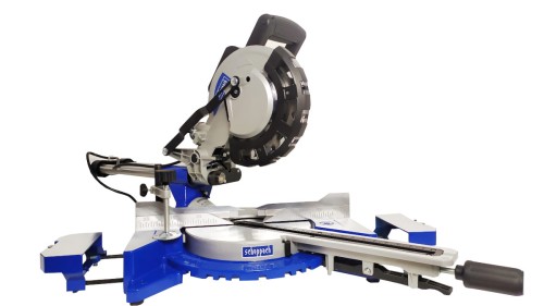 Scheppach HM216 - Piła ukośna z posuwem 216 mm z dodatkową tarczą