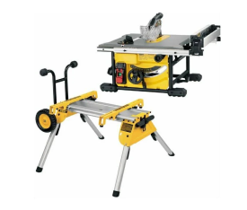 DEWALT DWE7485RS - Pilarka stołowa 210 mm ze Stanowiskiem roboczym z kółkami do DeWalt DE7400