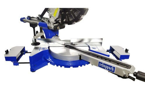Scheppach HM254 - Piła ukośna 255 MM z posuwem z dodatkową tarczą