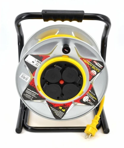 AWTOOLS HEAVY DUTY - Przedłużacz bębnowy 50m 3x1.5 mm 16A / 3680W