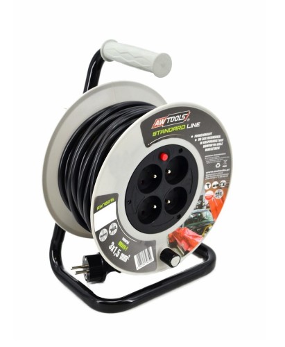 AWTOOLS STANDARD - Przedłużacz bębnowy 25m 3x1.5 mm 16A / 3680W