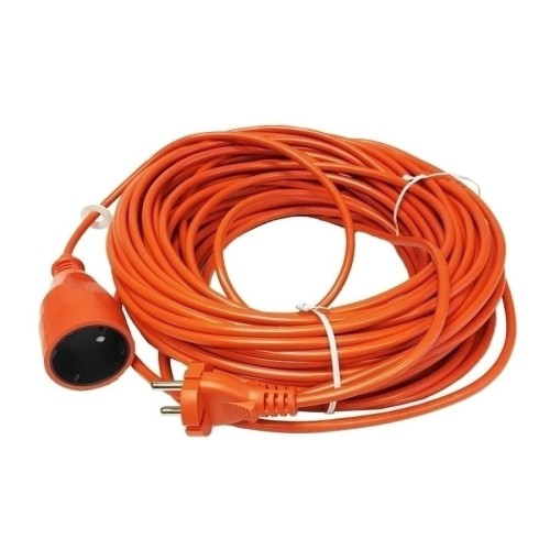 AWTOOLS 70201 - Przedłużacz ogrodowy jednogniazdowy bez uziemienia 15m 2x1.0mm / 10A / 230V / 2500W