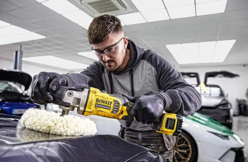 DeWalt DCM849N - Akumulatorowa polerka rotacyjna 18 V
