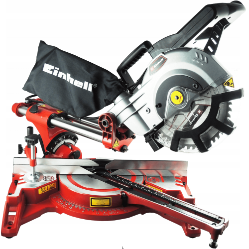 EINHELL TC-SM 2131/1 Dual - Piła ukośna z posuwem 210 MM