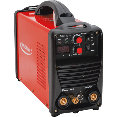 WELDMAN TIGER TIG 200 DC HF PULS - Spawarka inwertorowa TIG