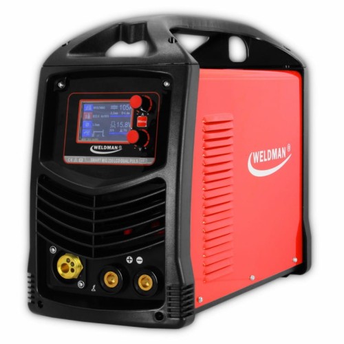 WELDMAN SMART MIG 235 LCD SYN DUAL PULS - Spawarka inwertorowa-migomat
