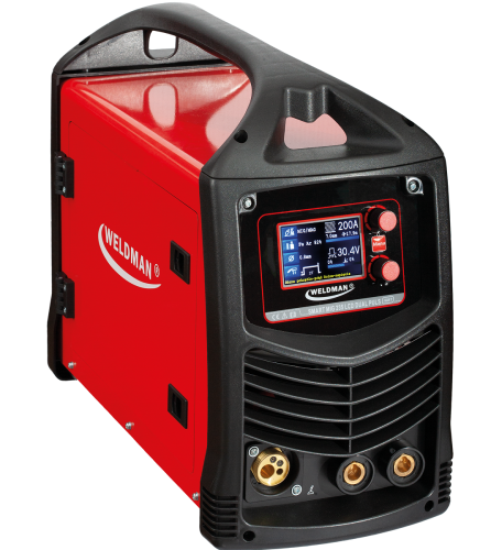 WELDMAN SMART MIG 235 LCD SYN DUAL PULS - Spawarka inwertorowa-migomat