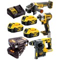 DeWalt DCK305P3T - Zestaw combo DCG405 + DCH273 + DCF887
