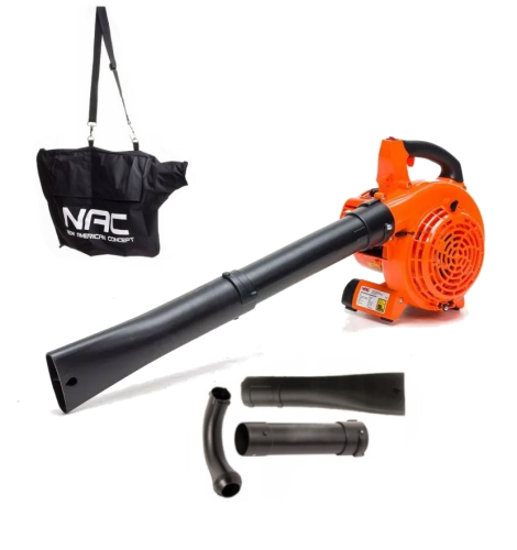 NAC BVP260-1-Y  - Dmuchawa do liści z zestawem do odkurzania