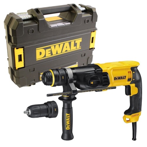 DEWALT D25144K - Młotowiertarka 3-funkcyjna + dodatkowa głowica
