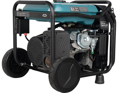 KöNNER&SOHNEN 8100iEG - Agregat prądotwórczy 1-fazowy z elektrycznym startem 230V + LPG