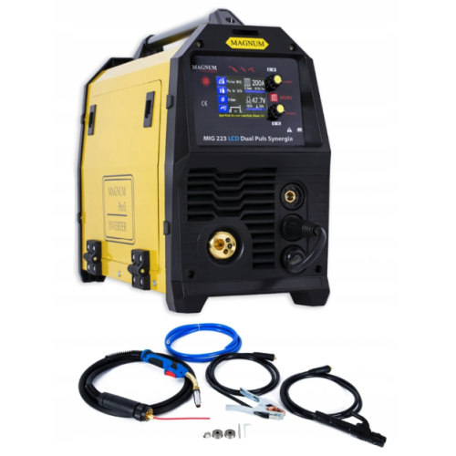 MAGNUM MIG 223 DUAL PULS LCD - Spawarka inwertorowa-migomat