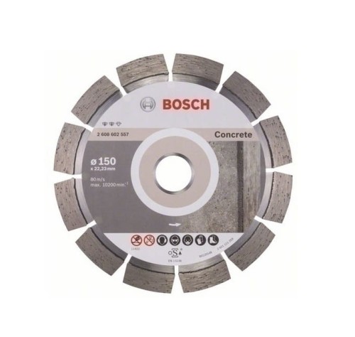 BOSCH 2608602557 - Tarcza diamentowa do betonu 150x22.23x2.4 EXPERT