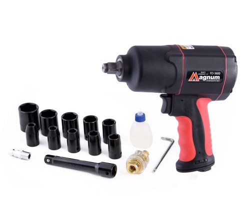 MAGNUM FD-3600KC - KLUCZ PNEUMATYCZNY UDAROWY 1/2" z akcesoriami