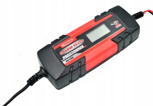 WELDMAN CHARGE 50 LCD 6/12V - Prostownik 6/12 V