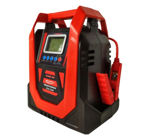 WELDMAN CHARGE 400 - Prostownik z funkcją odsiarczania 12/24V