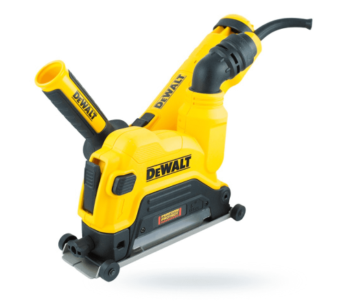 DeWalt DWE46107 - Szlifierka 125 mm + osłona do cięcia