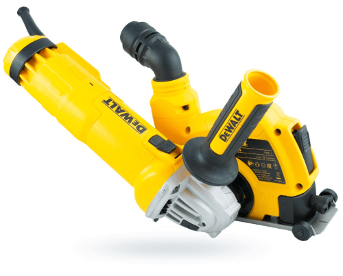 DeWalt DWE46107 - Szlifierka 125 mm + osłona do cięcia