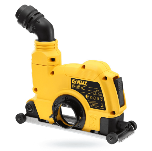 DeWalt DWE46107 - Szlifierka 125 mm + osłona do cięcia