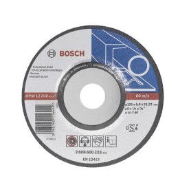 BOSCH 2608600223 - Tarcza ścierna metal 125x22.23x6