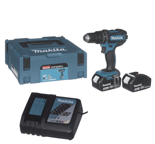 MAKITA DHP482RFJ - Wiertarko-wkrętarka udarowa
