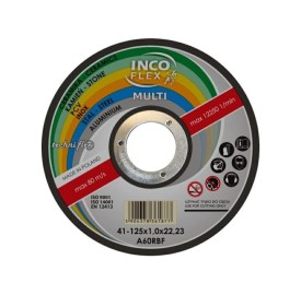 INCO A60RBF - Tarcza metal MULTI 125x1.0x22