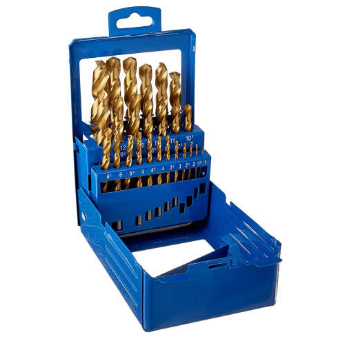 Makita P-61391 - Wiertła metalowe w powłoce tytanowej 1-13 MM 25 szt