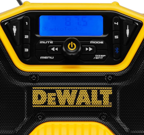 DeWalt DCR029-QW - Akumulatorowy głośnik bluetooth 54 V