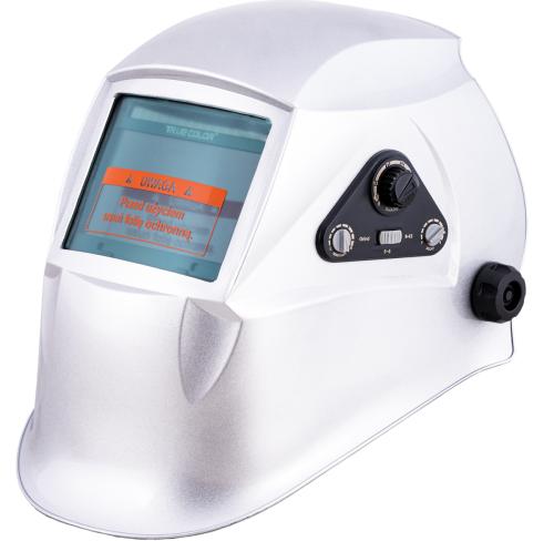 MAGNUM Pro Color ADF8610 - Przyłbica spawalnicza samościemniająca 100x60 klasa opt. 1111 srebrna metalik