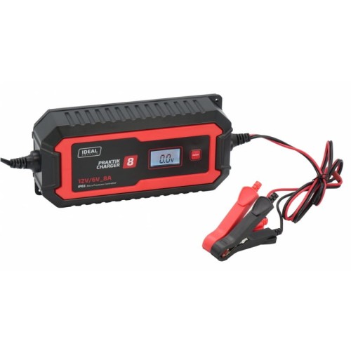 IDEAL PRAKTIK CHARGER 8 LCD - Prostownik 6/12V