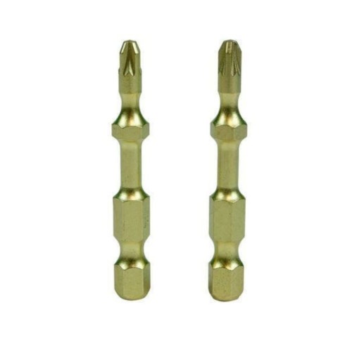 Makita B-62365 - Bity PZ2 50mm x2 1/4" Impact Gold